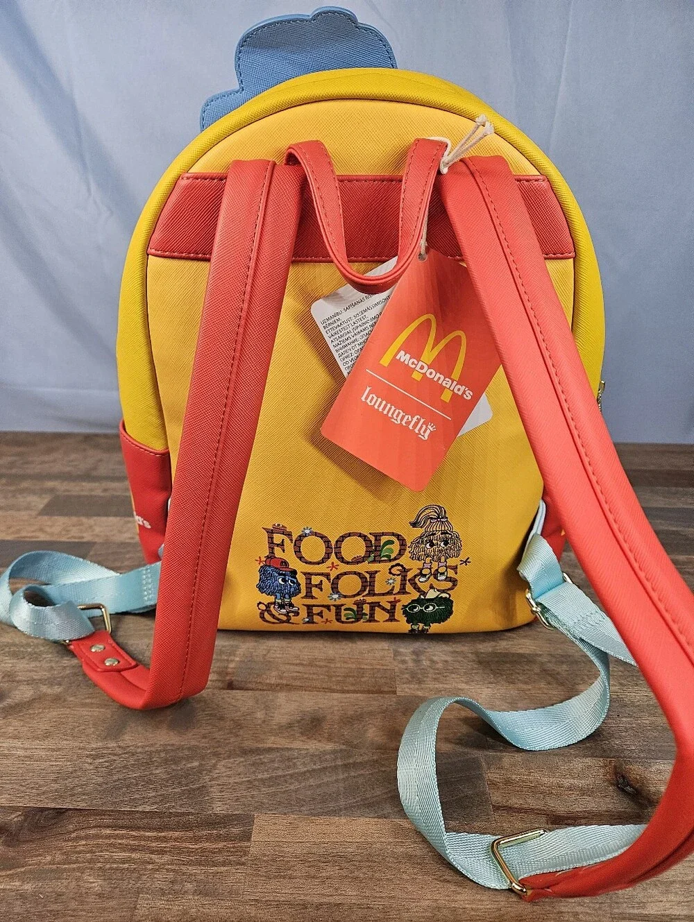 Loungefly McDonald's Fry Kids Mini Backpack